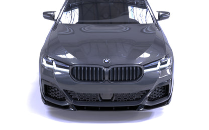 💕SPLITTER ANTERIORE BMW 5 Series G30/G31 Facelift M-Pack 2020-23 Nero Lucido💕