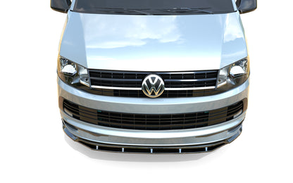 💕 Splitter Adatto per VW Transporter T6 2015-2019 Nero Lucido ABS 💕