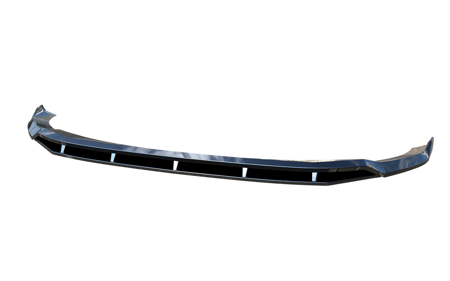 💕 Splitter Adatto per VW Transporter T6 2015-2019 Nero Lucido ABS 💕