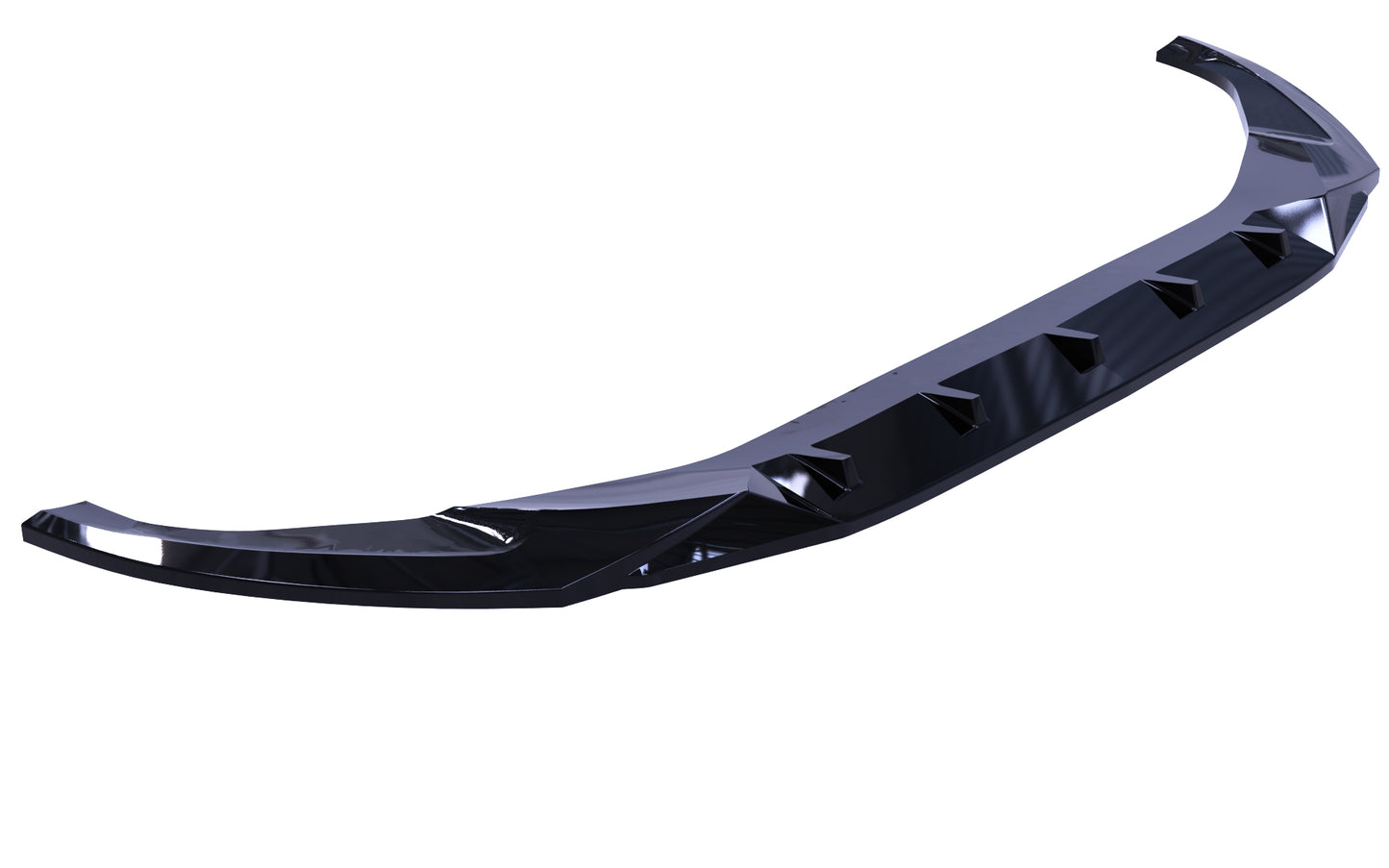 💕 Splitter Anteriore Adatto per Audi S5 A5 S-Line 2019-2024 Nero Lucido 💕
