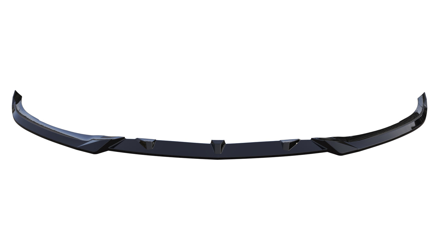 💕 Splitter Anteriore Adatto per Mercedes C63 C63S W205 2015-2021 Nero Lucido 💕