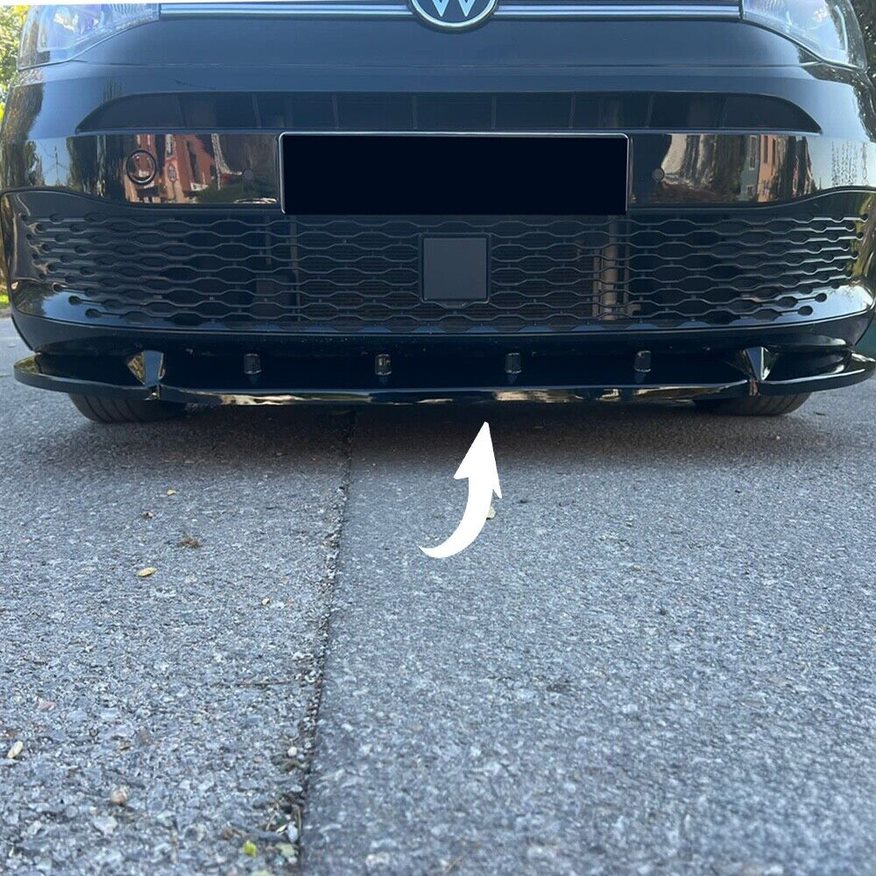 Splitter Anteriore VOLKSWAGEN Caddy MK5 2021+ Versione 2 Con ABE TÜV