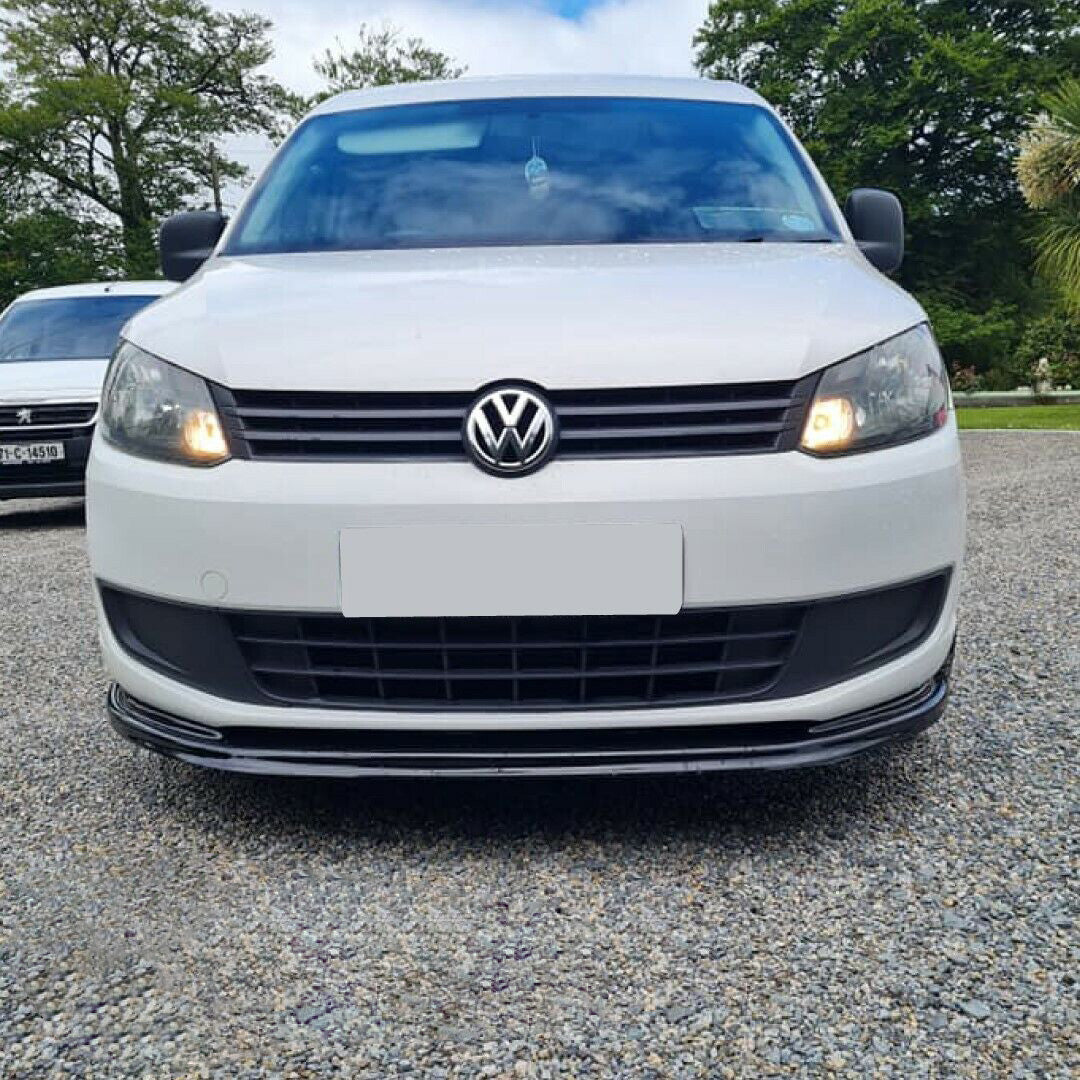 Front Splitter VOLKSWAGEN Caddy MK3 Facelift 2010-2015 With TÜV ABE 