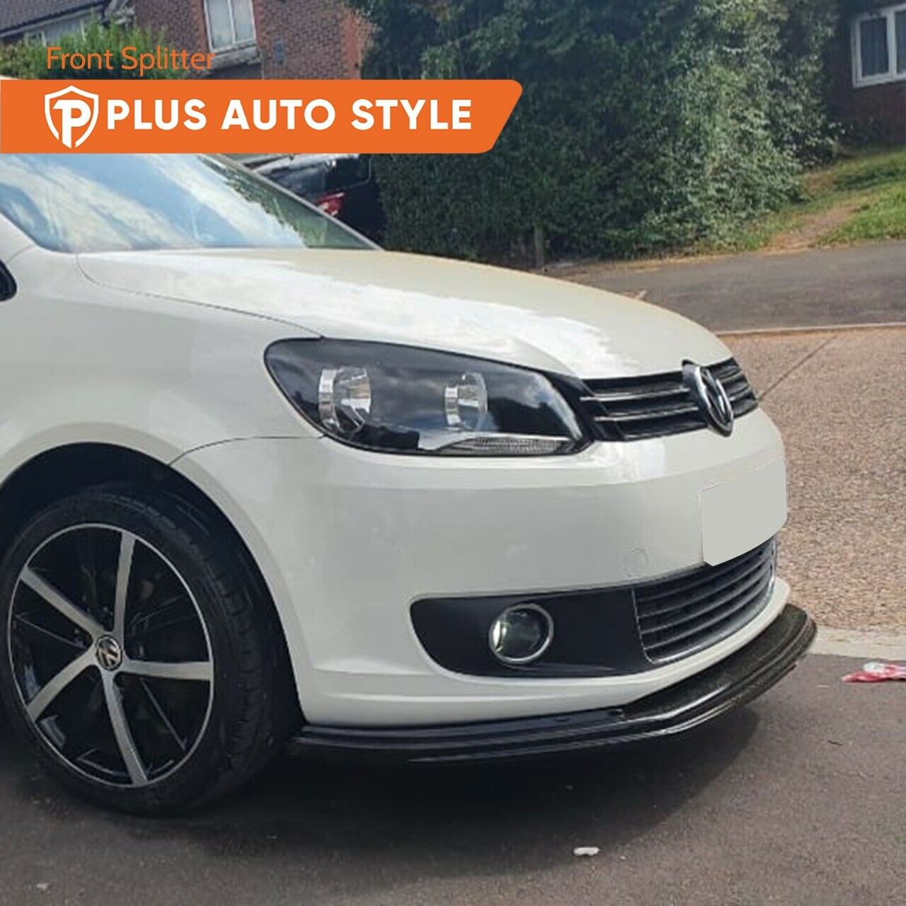 Front Splitter VOLKSWAGEN Caddy MK3 Facelift 2010-2015 With TÜV ABE 