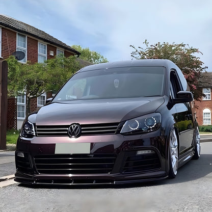 Front Splitter VOLKSWAGEN Caddy MK3 Facelift 2010-2015 With TÜV ABE 