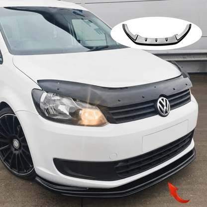 Splitter anteriore adatto per VW Volkswagen Caddy MK3 Facelift 2010-2015