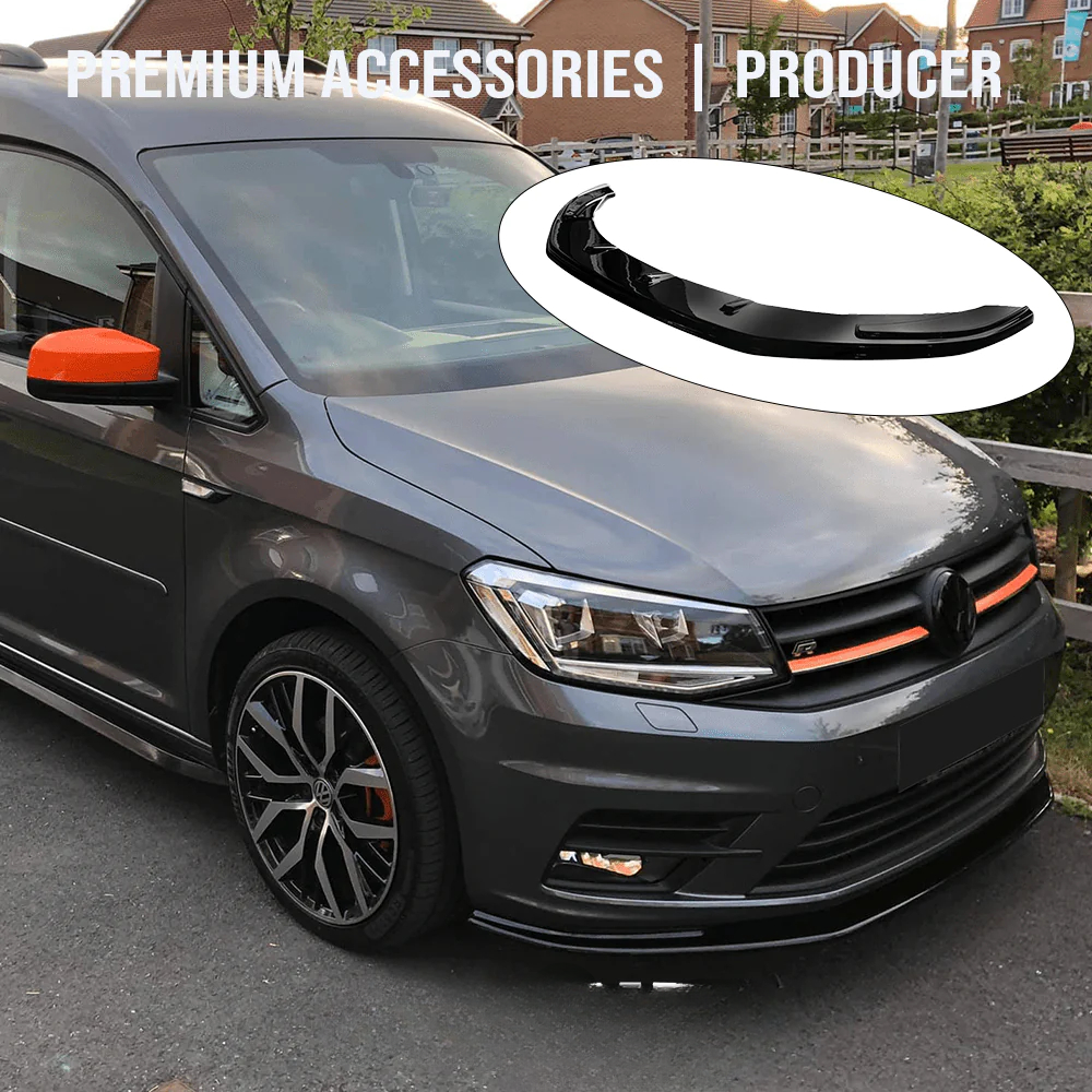 Splitter anteriore adatto per VW Volkswagen Caddy MK4 2015-2021