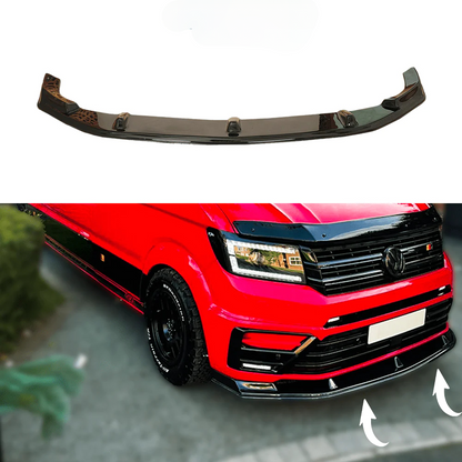 Splitter adatto per VW Volkswagen Crafter MK2 / MAN TGE MK1 Prefacelift 2017+