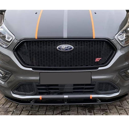 Splitter Anteriore FORD Transit Custom MK1-MK1 Facelift Sportline 2012+ Con ABE TÜV