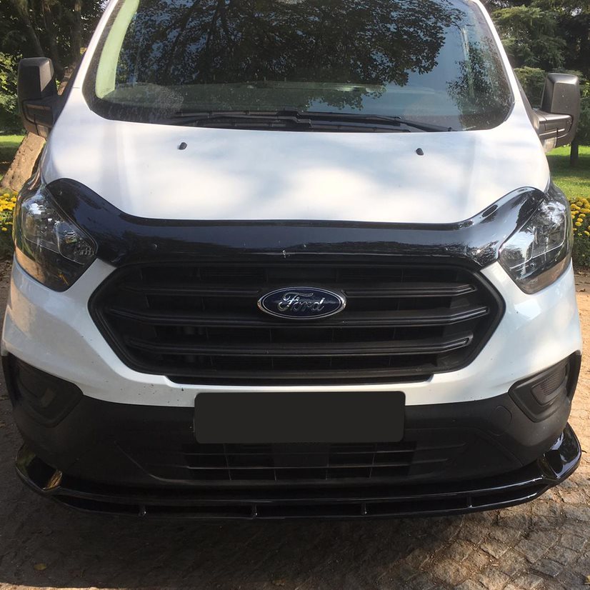 Front Splitter FORD Transit Custom MK1 Facelift 2018+ With TÜV ABE 