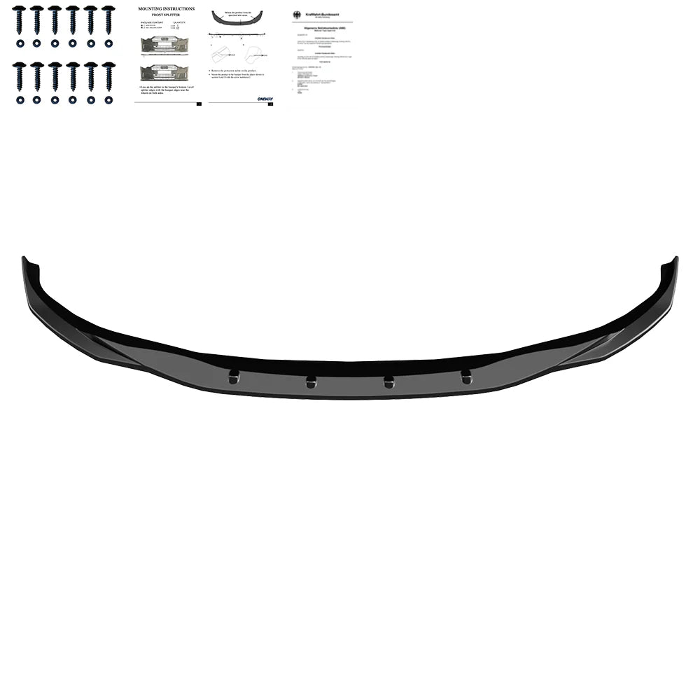 🔥SPLITTER ADATTO PER  BMW 4 Series G26 Grand Coupe 21+ M-Pack 🔥