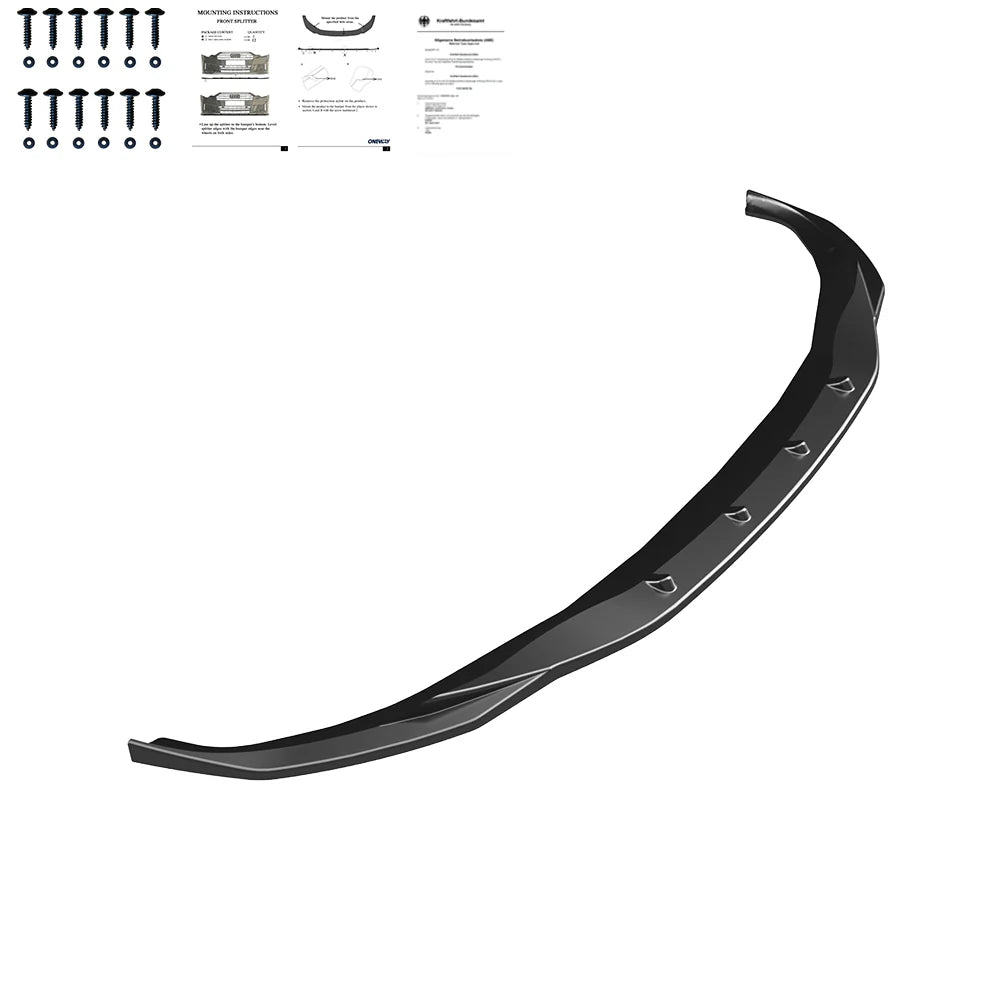 🔥SPLITTER ADATTO PER  BMW 4 Series G26 Grand Coupe 21+ M-Pack 🔥