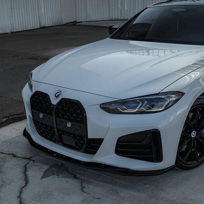 🔥SPLITTER ANTERIORE COMPATIBILE CON BMW I4 / SERIE 4 M-PACK G26 GRAN COUPE🔥