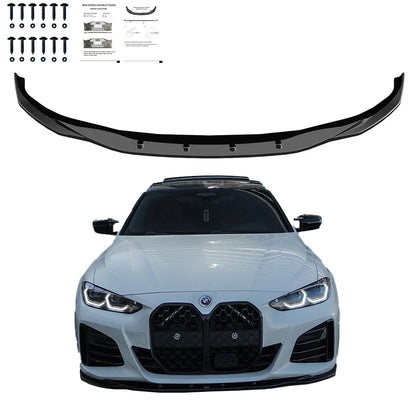 🔥SPLITTER ANTERIORE COMPATIBILE CON BMW I4 / SERIE 4 M-PACK G26 GRAN COUPE🔥
