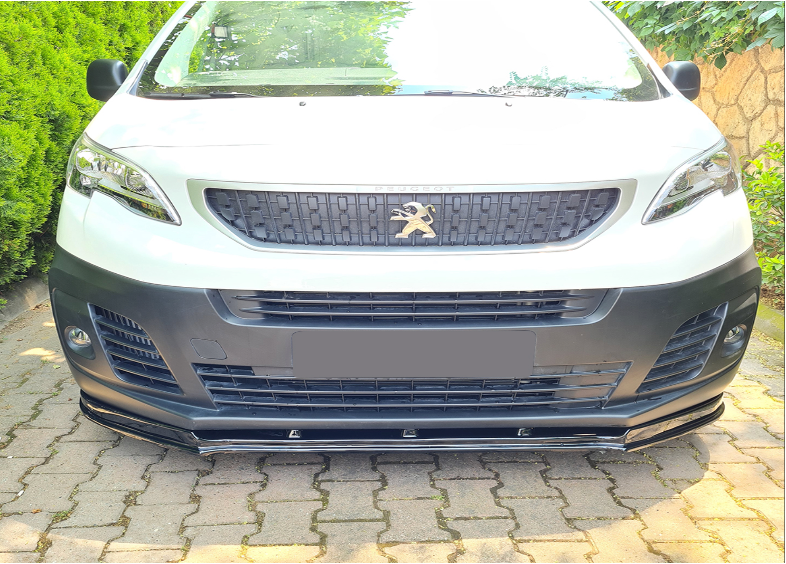 Front Splitter PEUGEOT Expert 3rd Generation 2016+ With TÜV ABE 