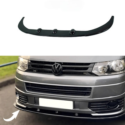 Splitter anteriore adatto per VW VOLKSWAGEN Transporter T5.1 2010-2015