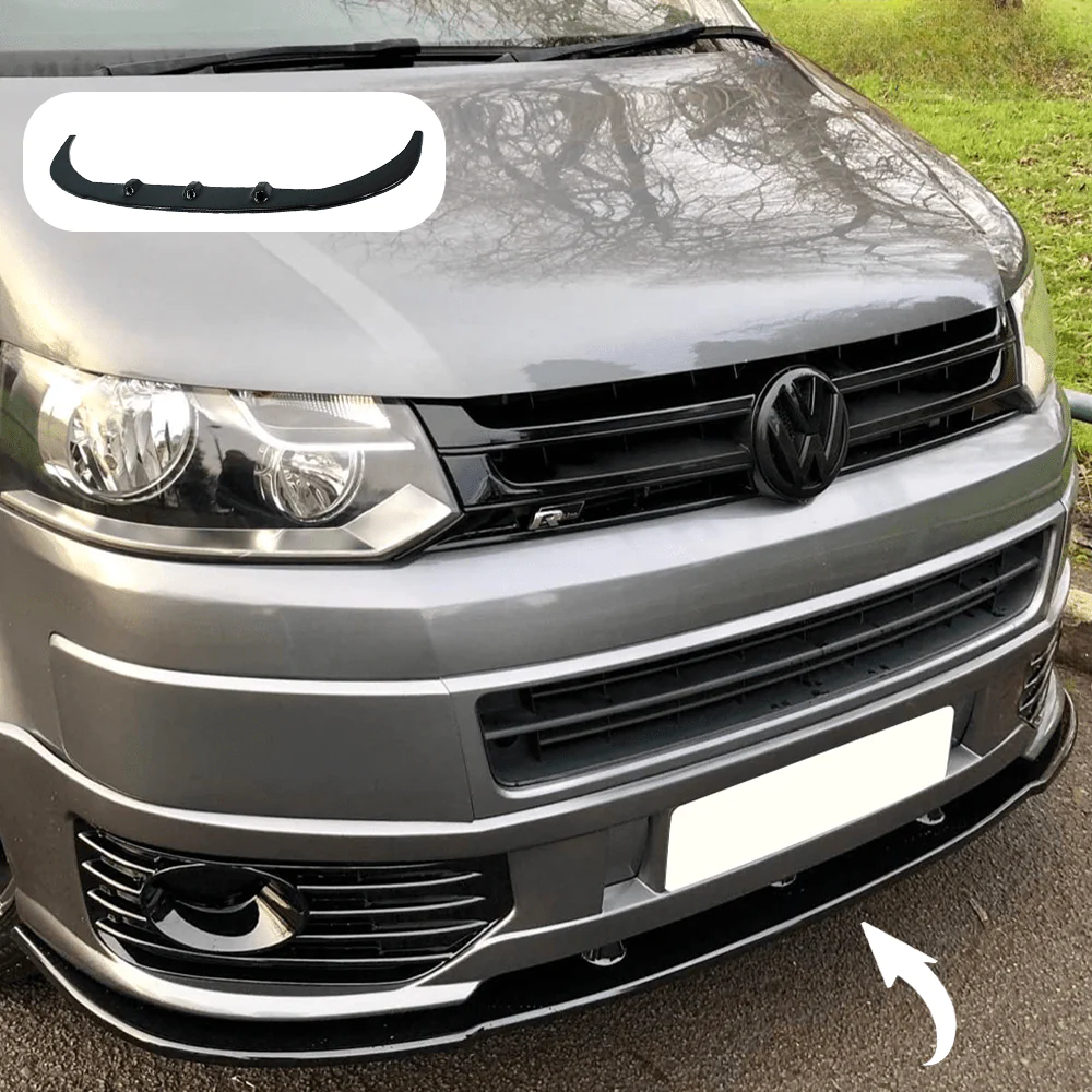 Splitter anteriore adatto per VW VOLKSWAGEN Transporter T5.1 2010-2015