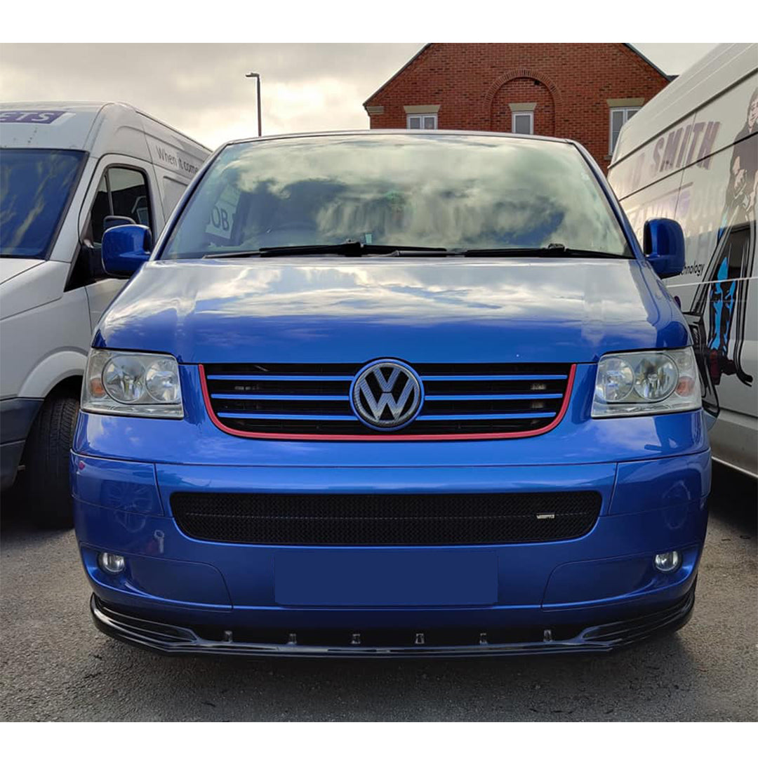 Front splitter VOLKSWAGEN Transporter T5 2003-2009 with TÜV ABE 
