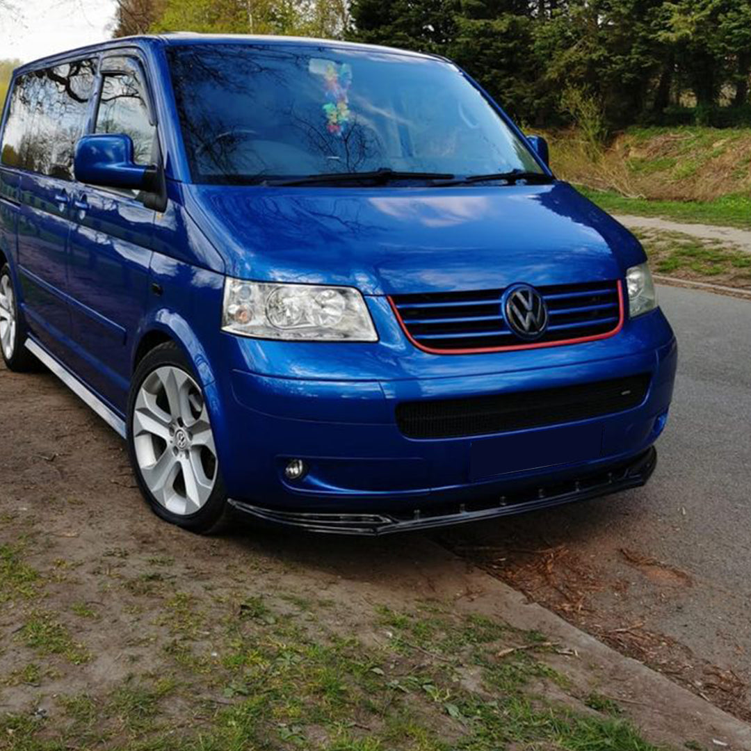 Front splitter VOLKSWAGEN Transporter T5 2003-2009 with TÜV ABE 