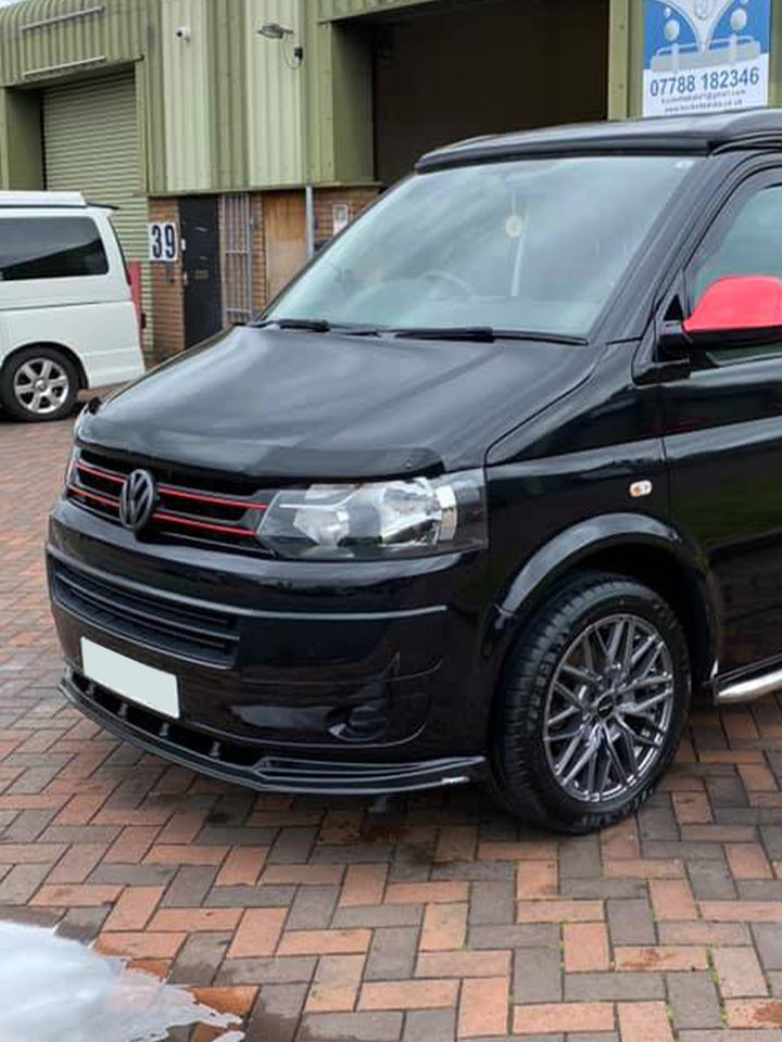 Front splitter VOLKSWAGEN Transporter T5 2003-2009 with TÜV ABE 