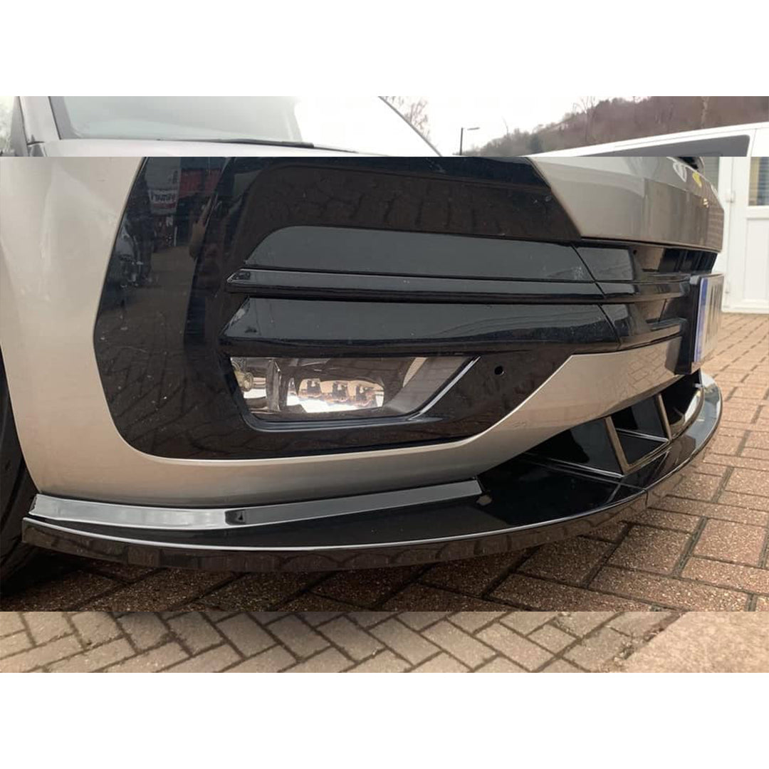 Splitter Anteriore VOLKSWAGEN Transporter T6.1 2019-2021 Versione 2 Con ABE TÜV
