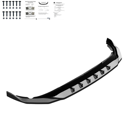 💕ART.0544 SPLITTER VW GOLF 8 2019-2024 STANDARD NERO LUCIDO 💕