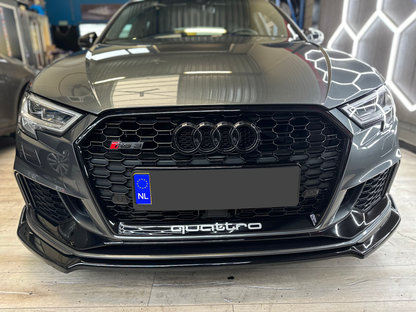 Splitter Anteriore AUDI RS3 8V FL 2017-2020 Con ABE TÜV