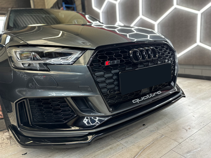 Splitter Anteriore AUDI RS3 8V FL 2017-2020 Con ABE TÜV