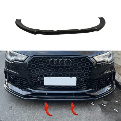 Splitter adatto per AUDI RS6 C7-C7 Facelift 2013-2017
