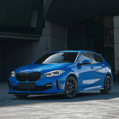 💕ART.2290 SPLITTER BMW SERIE 1 F40 M-Pack/M135i 2019+ NERO LUCIDO💕