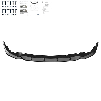 💕ART.2290 SPLITTER BMW SERIE 1 F40 M-Pack/M135i 2019+ NERO LUCIDO💕