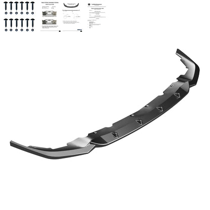 💕ART.2290 SPLITTER BMW SERIE 1 F40 M-Pack/M135i 2019+ NERO LUCIDO💕