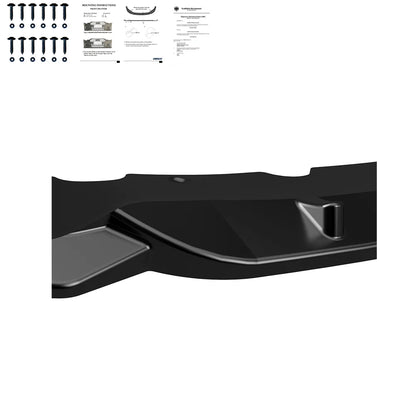 💕ART.2290 SPLITTER BMW SERIE 1 F40 M-Pack/M135i 2019+ NERO LUCIDO💕
