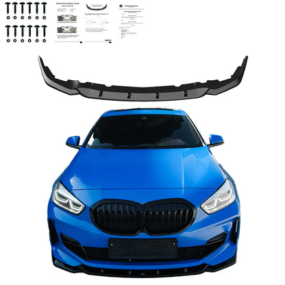 💕ART.2290 SPLITTER BMW SERIE 1 F40 M-Pack/M135i 2019+ NERO LUCIDO💕