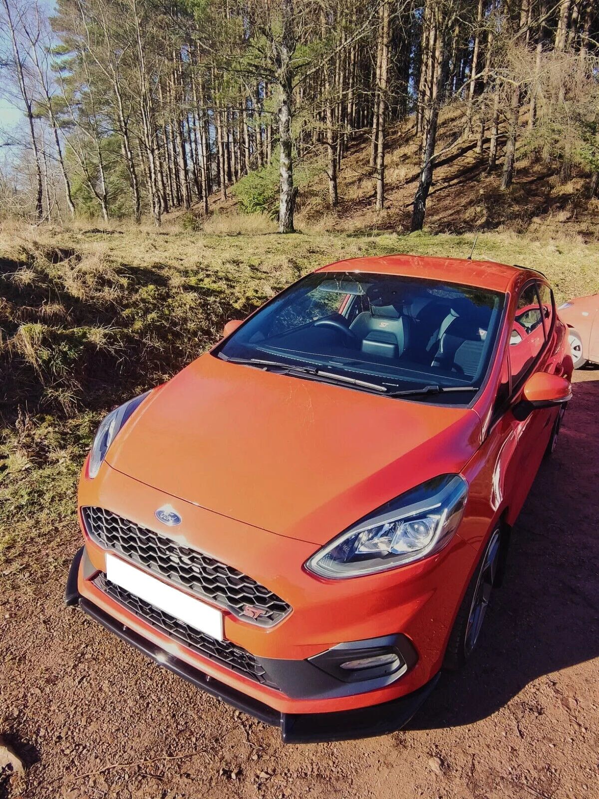 Splitter anteriore adatto per FORD Fiesta MK8 ST 2018-2021