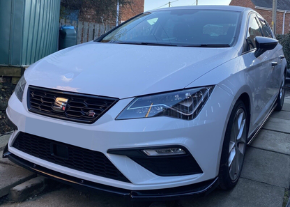 Front Splitter SEAT Leon FR / Leon Cupra MK3 Facelift 2017-2019 With TÜV ABE 