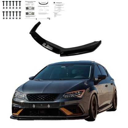 💕ART. 0001 SPLITTER SEAT LEON 5F 2017-2020 FR CUPRA NERO LUCIDO💕 (Copia)