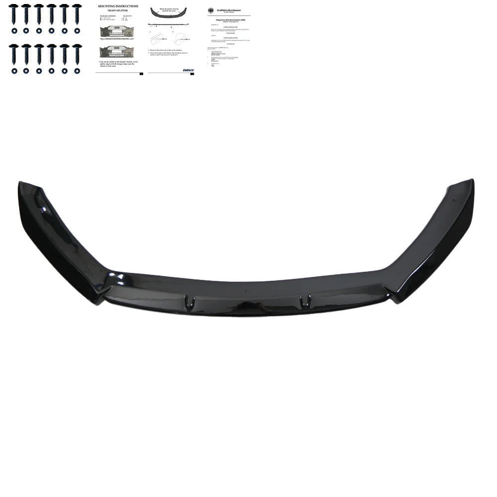 💕ART. 0001 SPLITTER SEAT LEON 5F 2017-2020 FR CUPRA NERO LUCIDO💕 (Copia)
