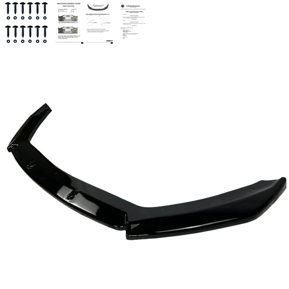 💕ART. 0001 SPLITTER SEAT LEON 5F 2017-2020 FR CUPRA NERO LUCIDO💕 (Copia)
