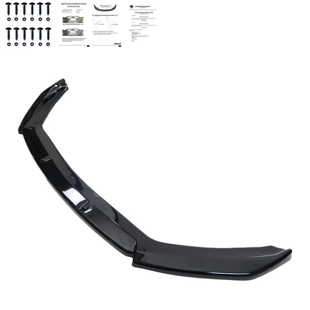 💕ART. 0001 SPLITTER SEAT LEON 5F 2017-2020 FR CUPRA NERO LUCIDO💕 (Copia)