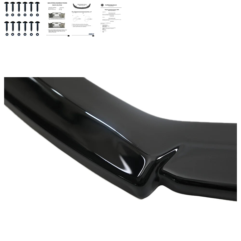 💕ART. 0001 SPLITTER SEAT LEON 5F 2017-2020 FR CUPRA NERO LUCIDO💕 (Copia)