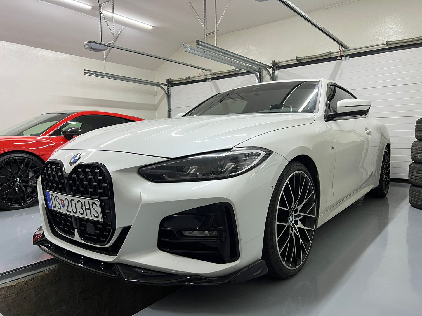 Front Splitter BMW 4 Series G22 M-Pack 2020+ With TÜV ABE 
