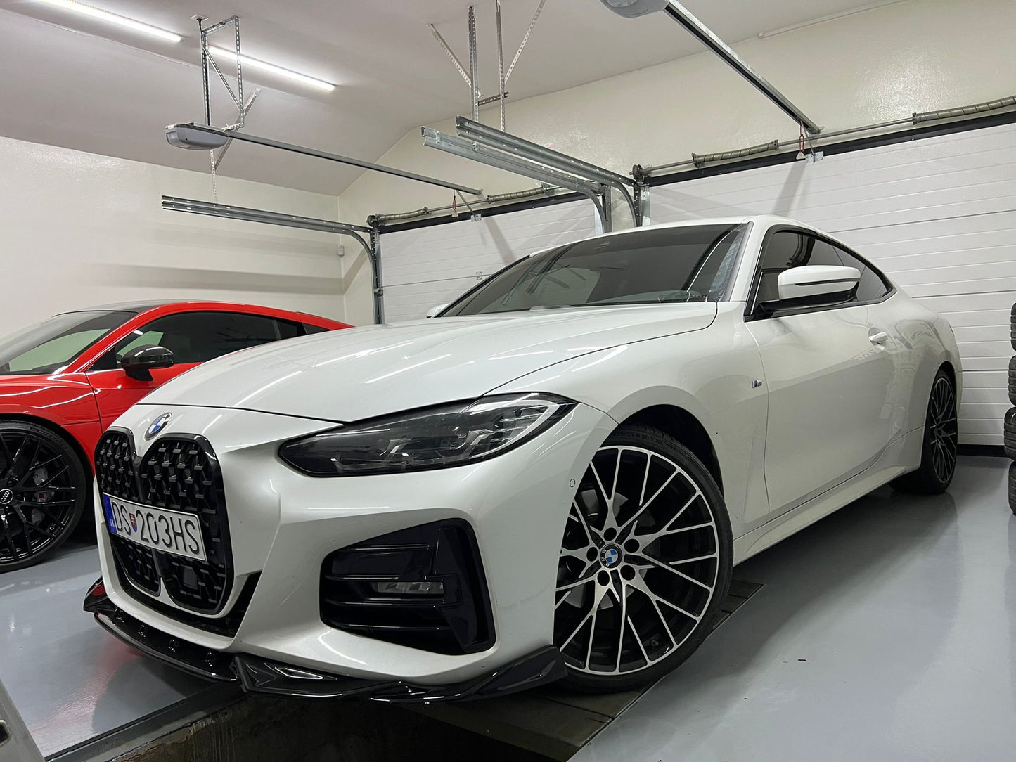 Front Splitter BMW 4 Series G22 M-Pack 2020+ With TÜV ABE 