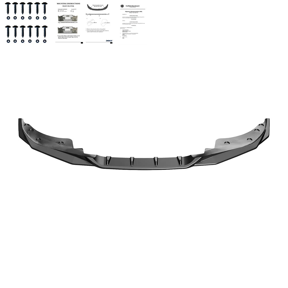 ⭐SPLITTER SUITABLE FOR BMW 4 Series Coupe/Cabrio G22 M440i M-Pack 20-24 Facelift⭐