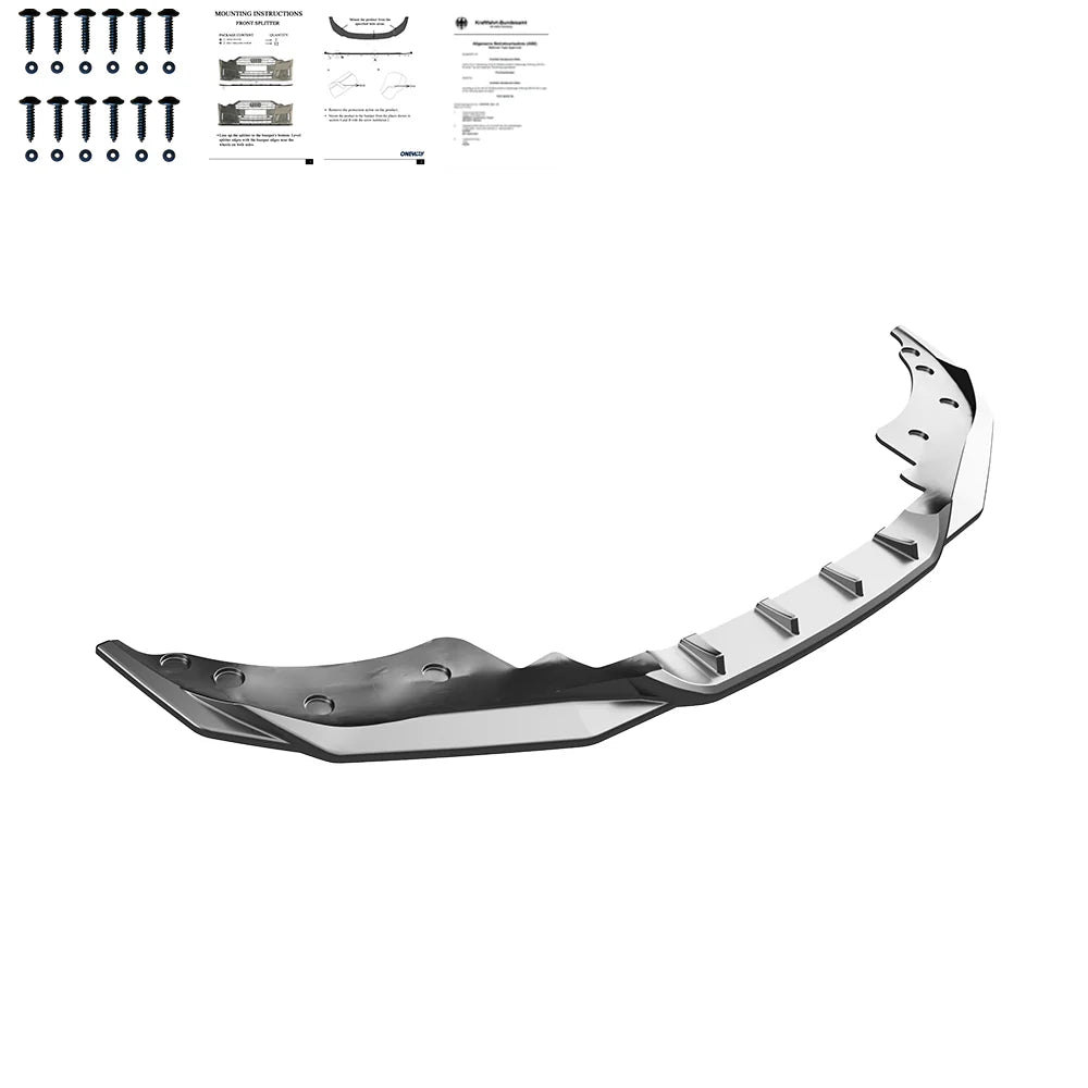 ⭐SPLITTER SUITABLE FOR BMW 4 Series Coupe/Cabrio G22 M440i M-Pack 20-24 Facelift⭐