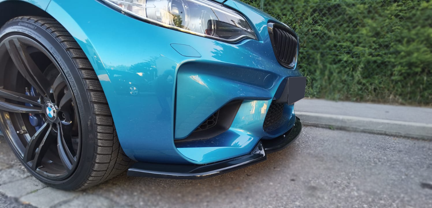 Front Splitter BMW M2 Series F87 2016-2020 With TÜV ABE 