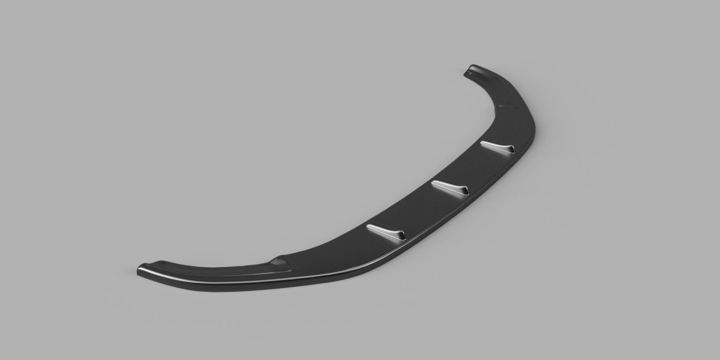Splitter Anteriore VW VOLKSWAGEN Golf MK 7 R / R Line 2013-2016 Versione 2 Con ABE TÜV