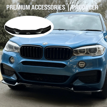 Splitter nero lucido adatto per BMW X6 F16 M-Pack 2014-2019