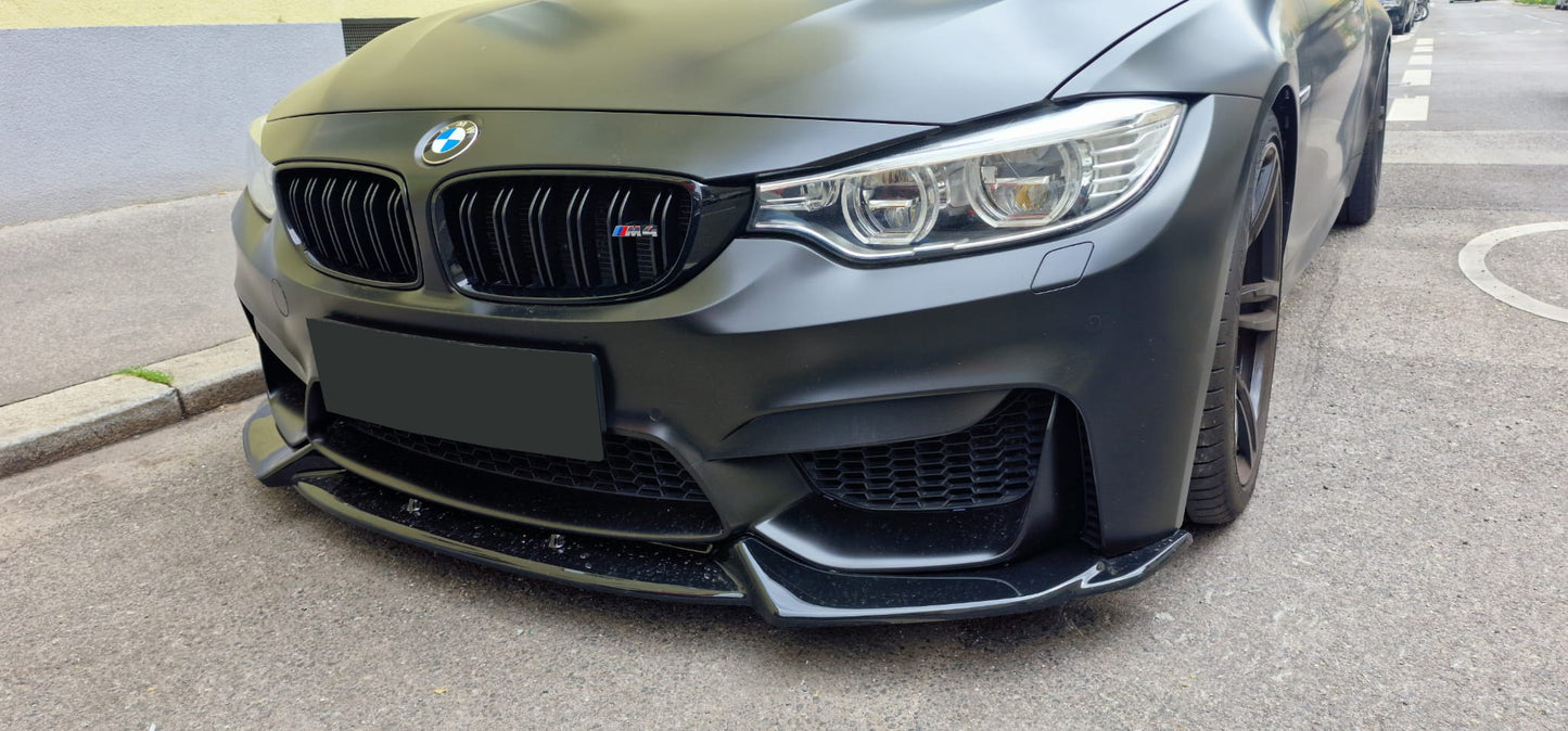 Splitter Anteriore BMW M4 Series F82 2014-2020 Con ABE TÜV