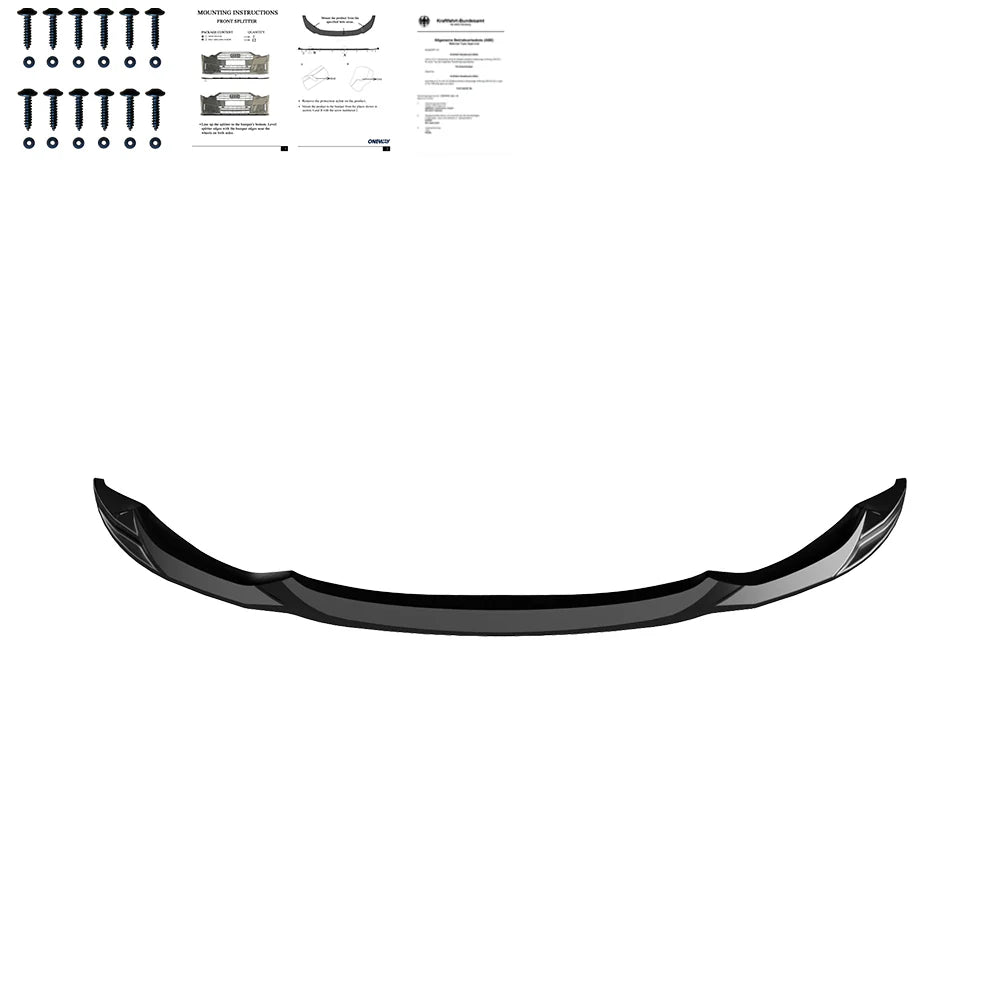 ❄️SPLITTER ANTERIORE ADATTO PER BMW M4 F82 2014-2021❄️
